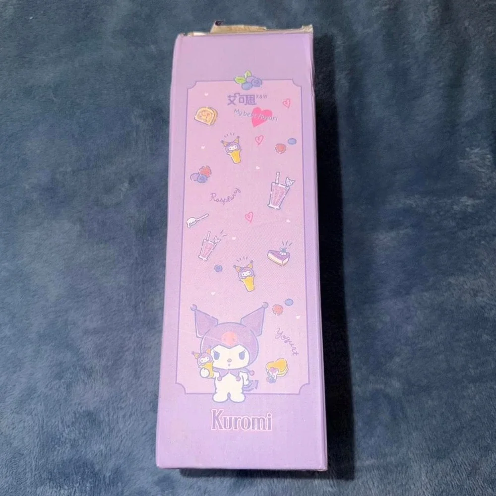 Kuromi purple insulated cup